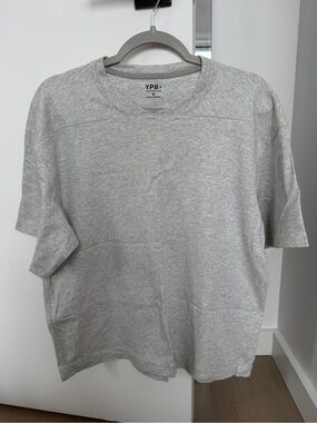 Men's YPB Heather Gray Crewneck T-Shirt